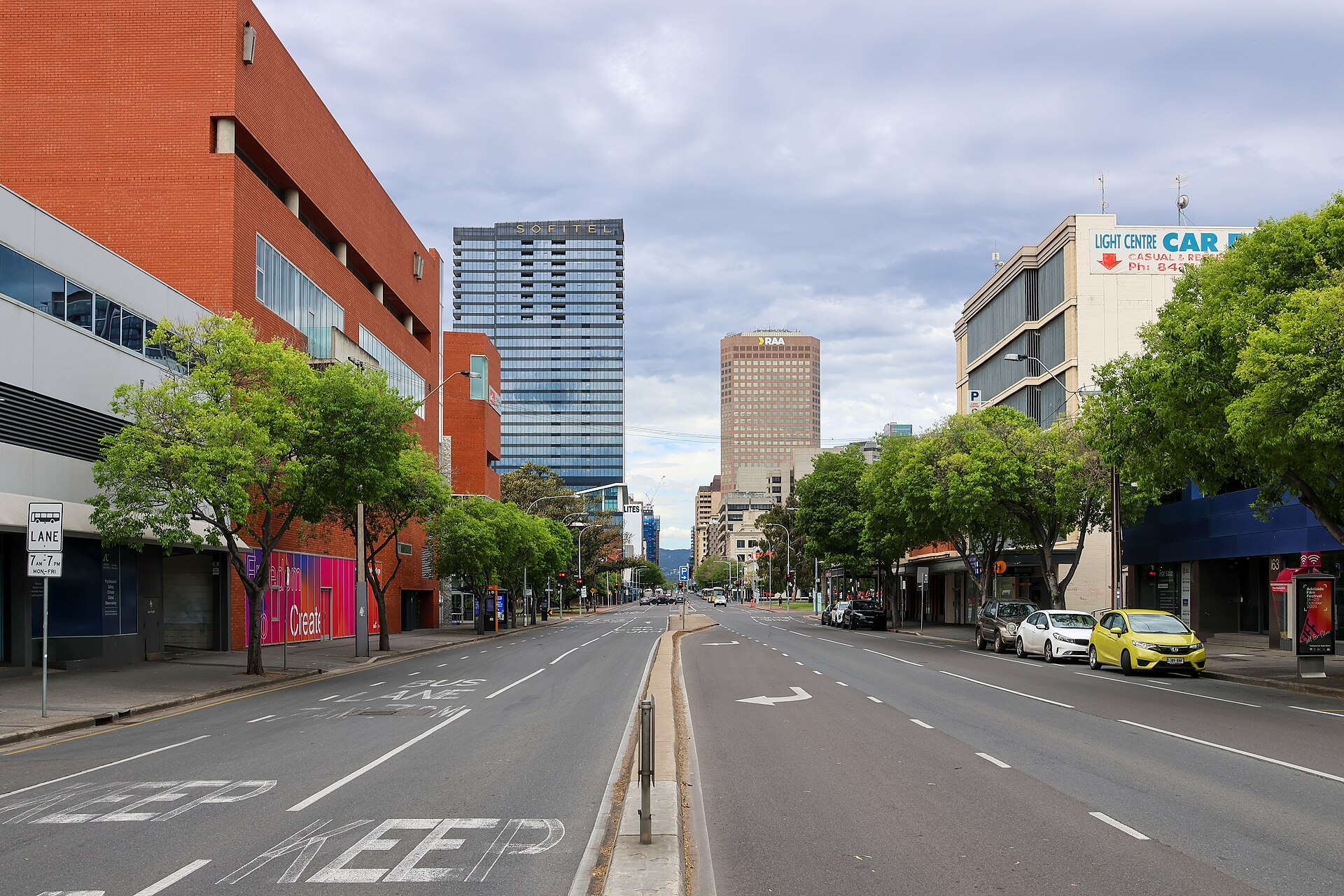 Currie Street in Adelaide on 11 October 2026