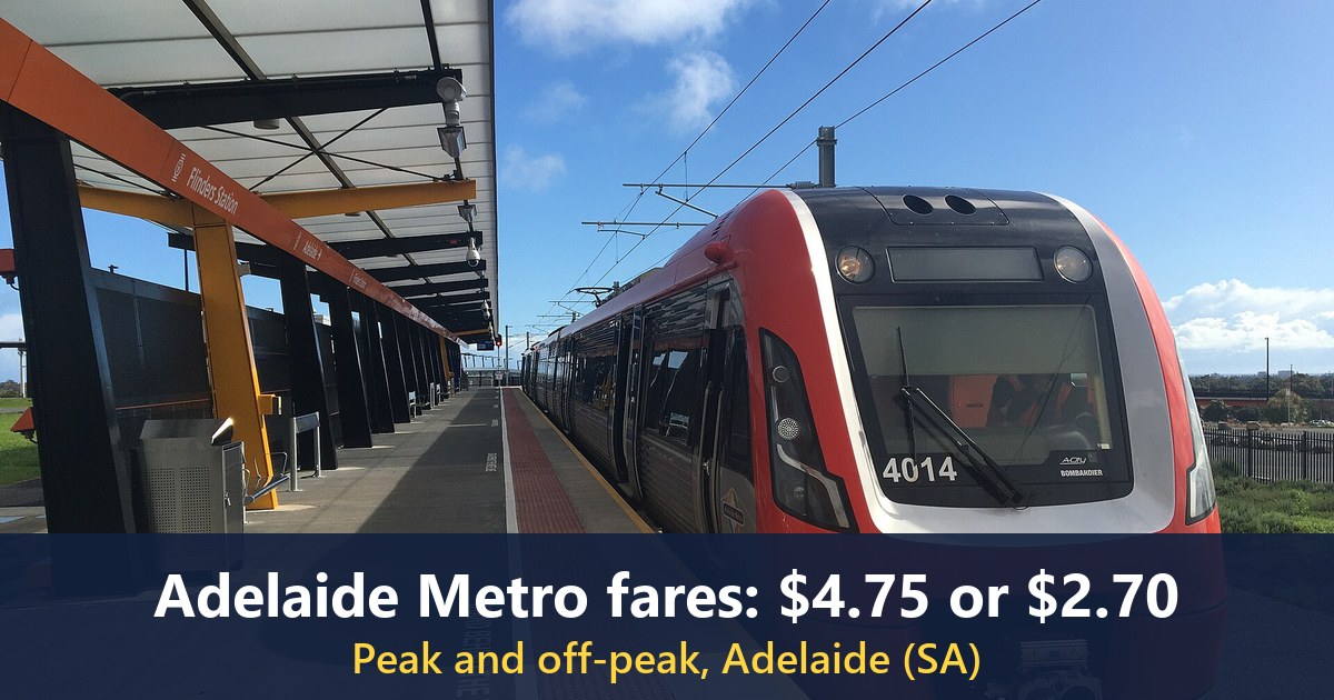 A-City 4000 train at Flinders station