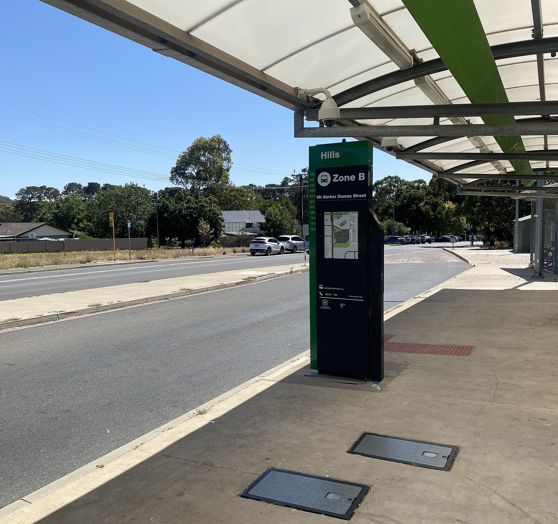 Dumas Street Park 'n' Ride, Zone B, in Mount Barker, photographed in February 2026