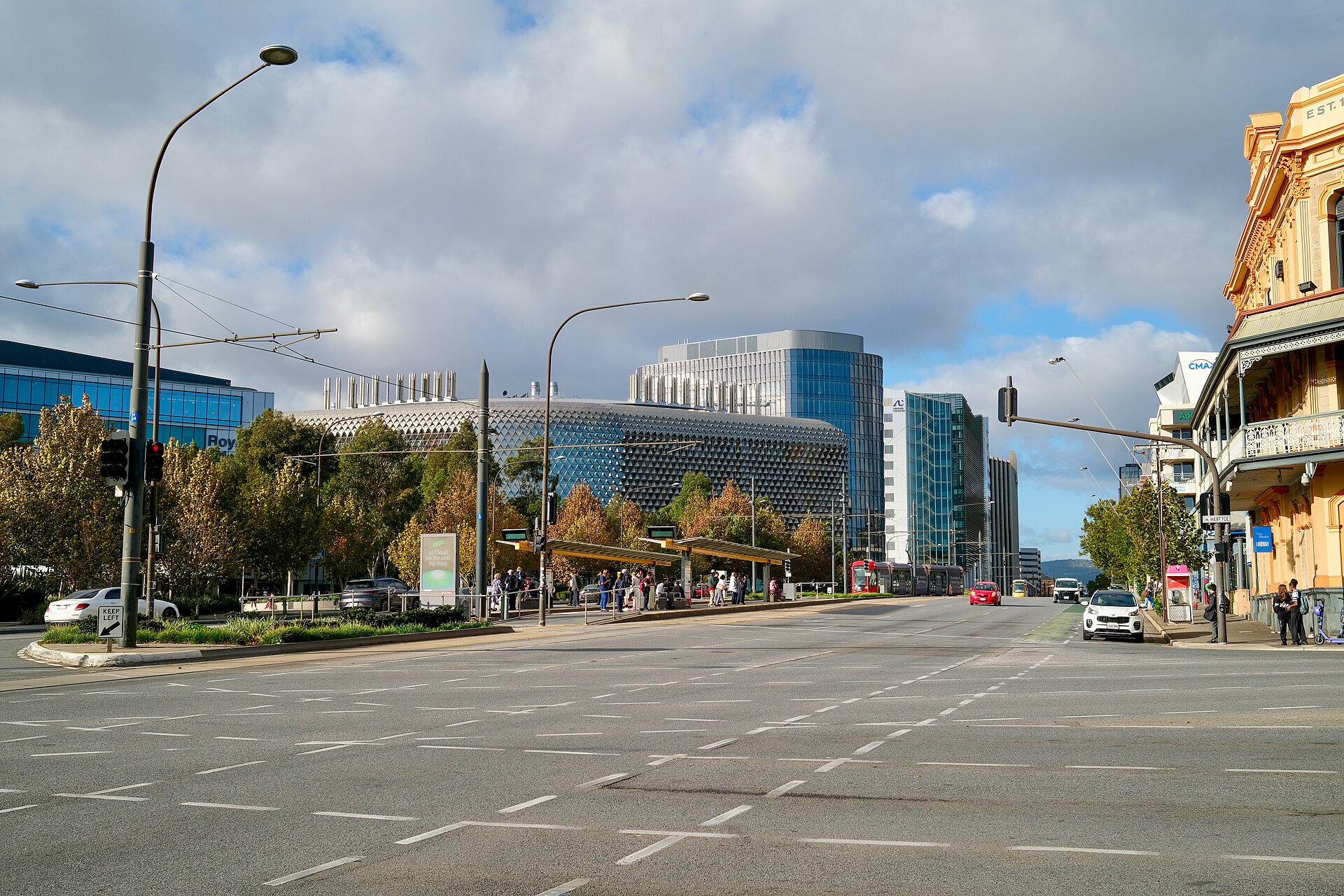 North Terrace in Adelaide, May 2026