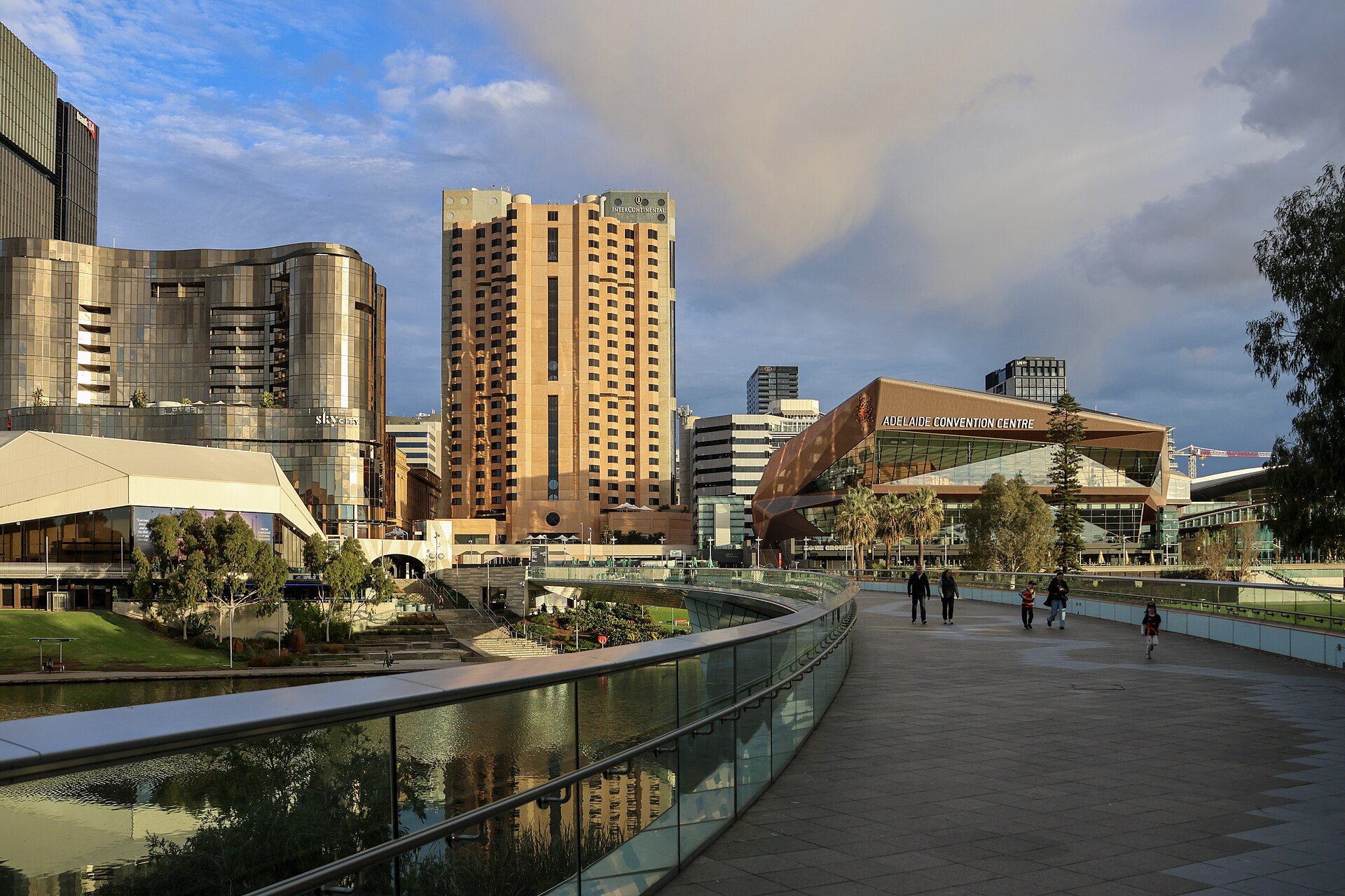 Riverbank Footbridge in Adelaide, July 2026