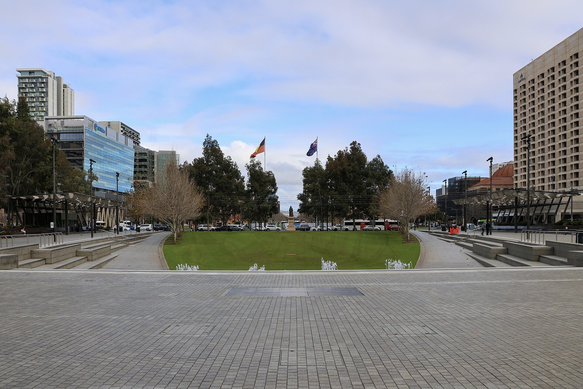 Victoria Square in Adelaide, August 2026