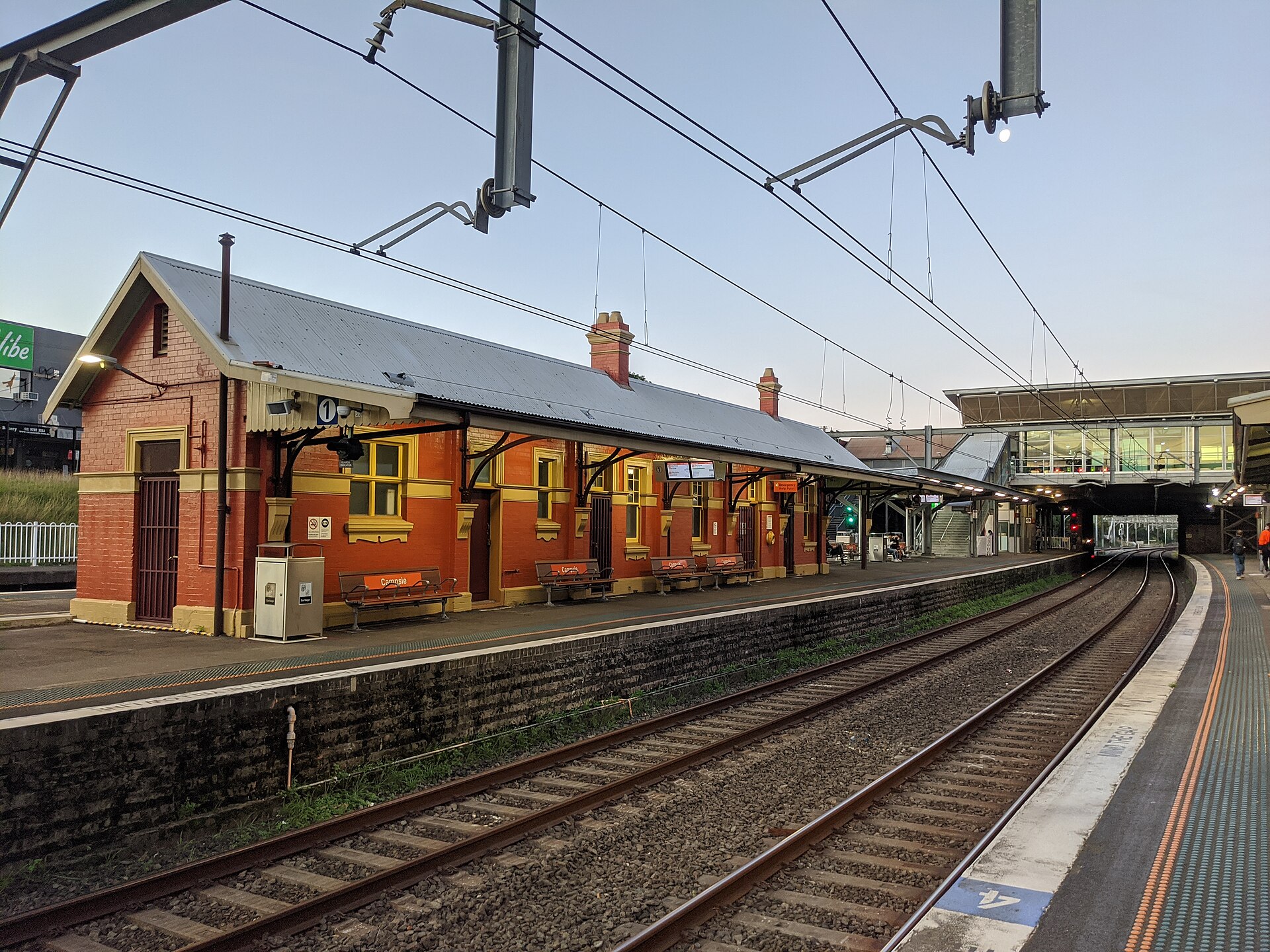Campsie Station, Sydney, 2020