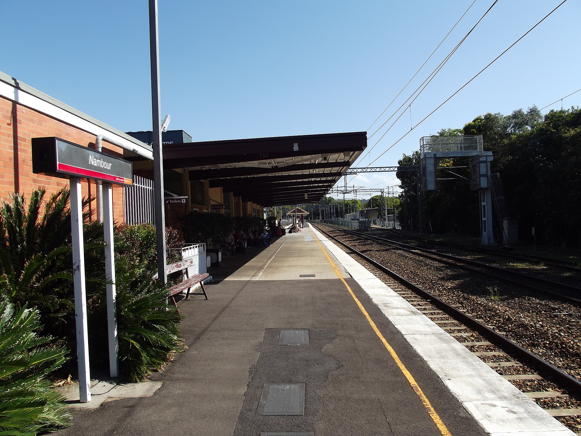 Nambour railway station in September 2012