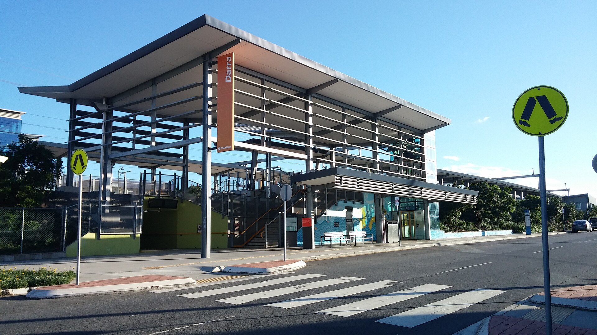 Darra railway station on the Ipswich and Springfield lines, April 2014