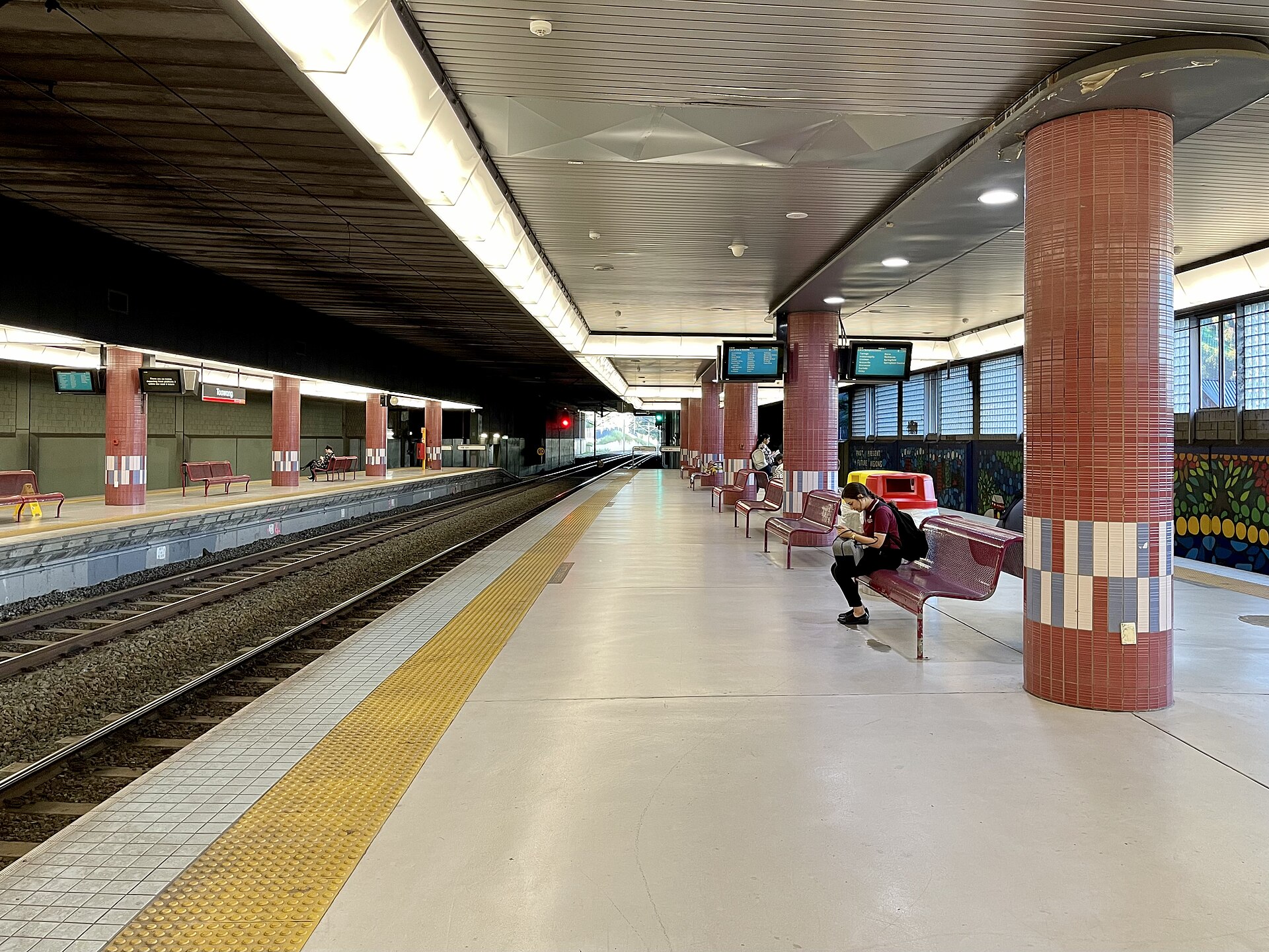 Toowong railway station in 2021