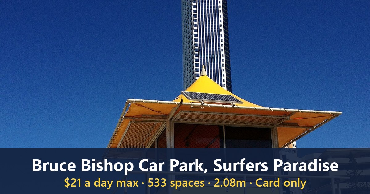 Surfers Paradise beach with the surf club watch tower and apartment towers behind