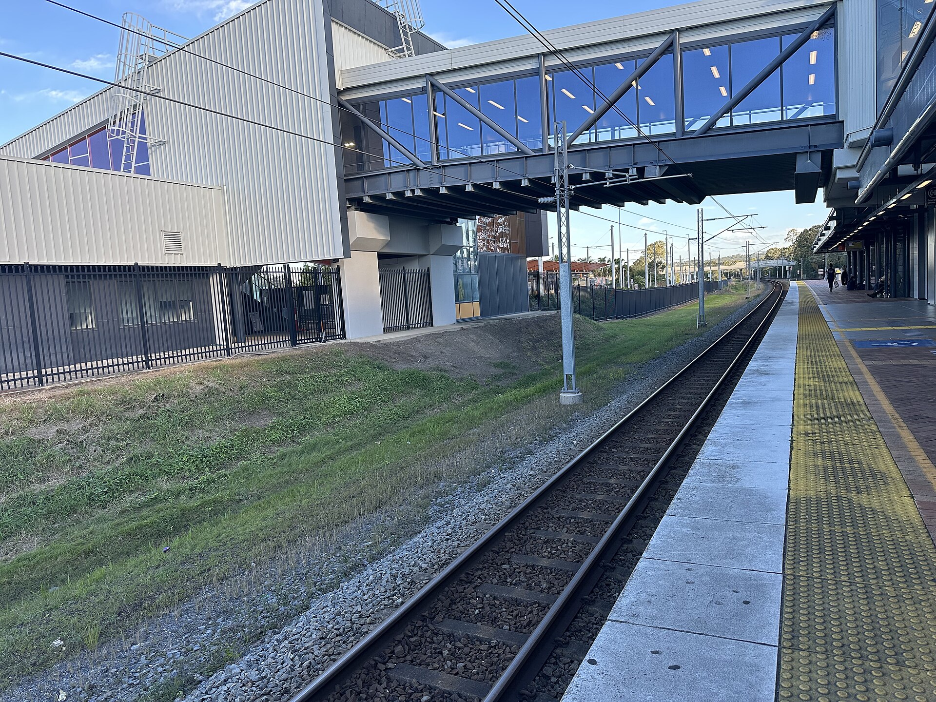 Helensvale railway station, June 2026