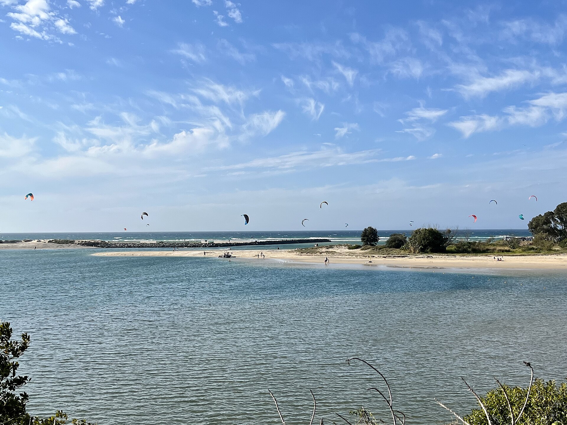 Mouth of Currumbin Creek in 2022