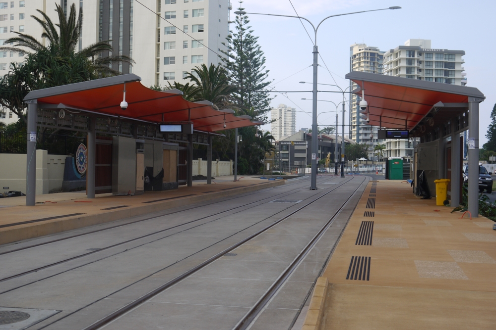 Surfers Paradise North station platform