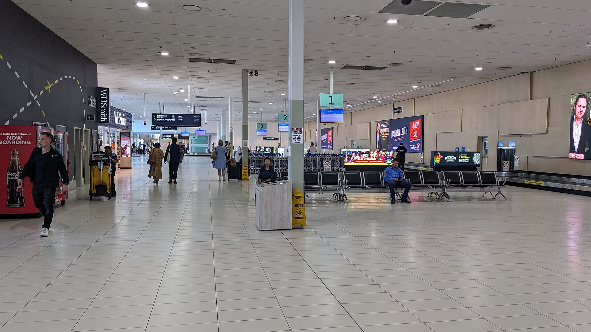Baggage carousels in Gold Coast Airport