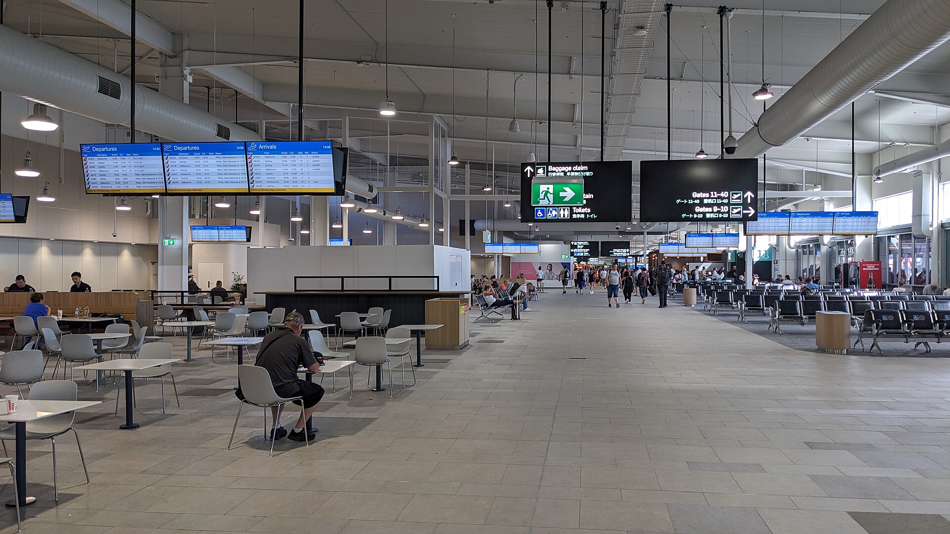 Domestic terminal at Gold Coast Airport
