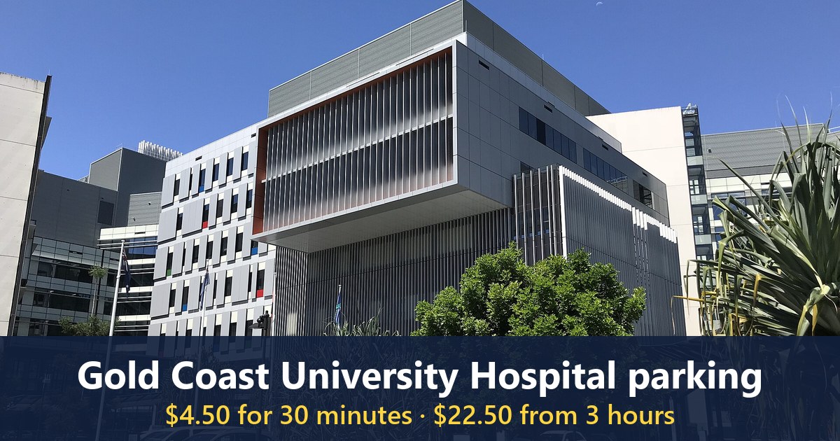 Gold Coast University Hospital main entrance, Southport