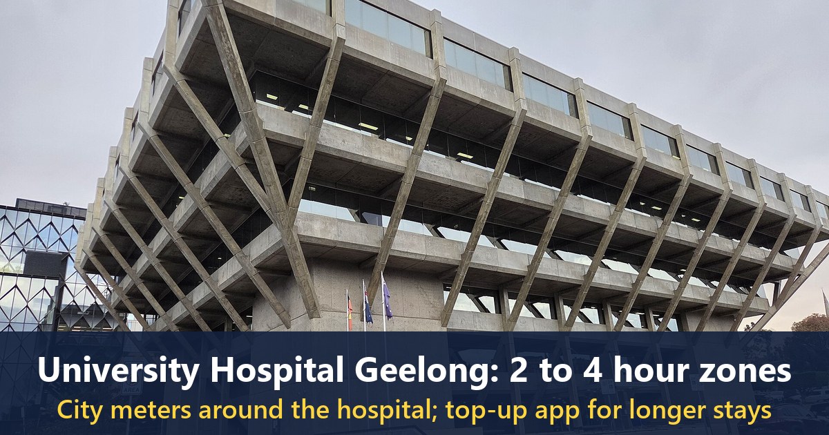 State Government Offices building in central Geelong (not the hospital)