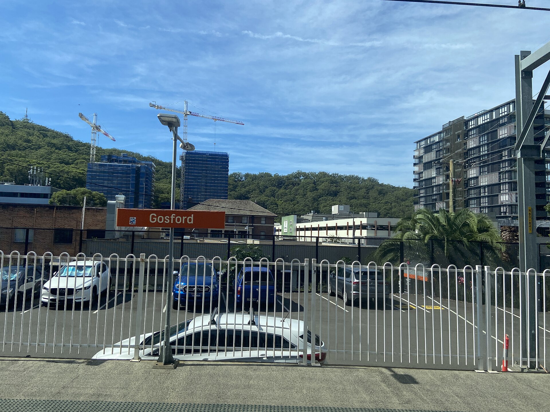 Gosford Railway Station photographed in April 2025