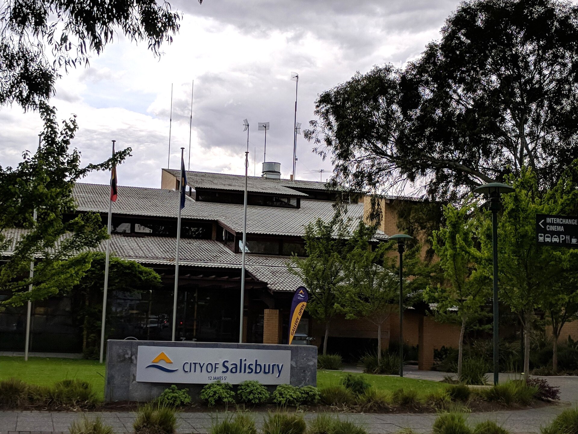 City of Salisbury council chambers building in Salisbury