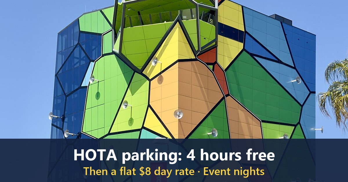 HOTA, Home of the Arts, Surfers Paradise, Gold Coast