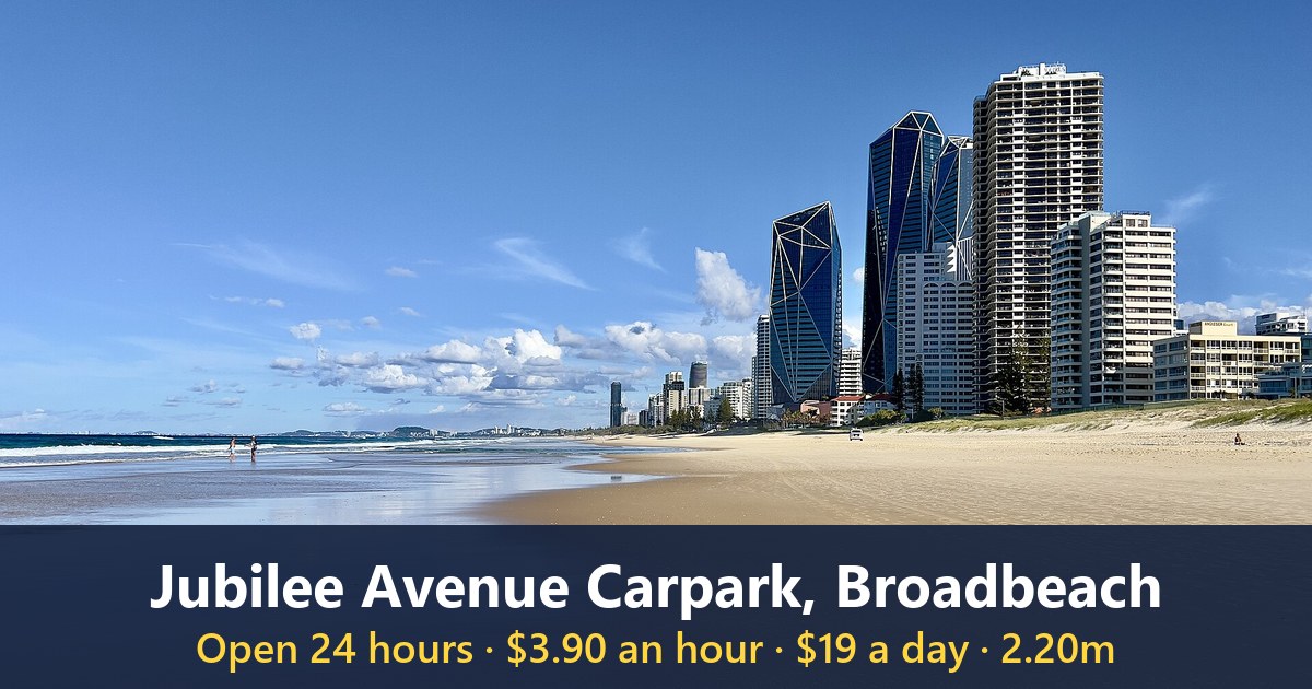 Broadbeach beach and towers, Gold Coast