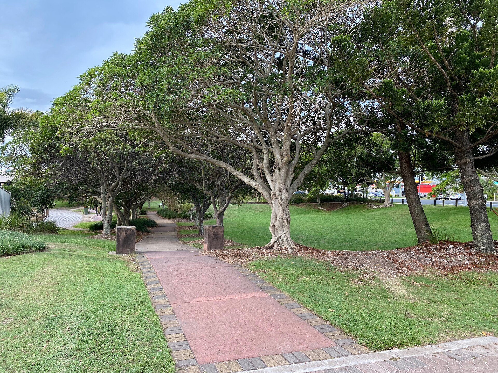 Nicklin Park at Parrearra in the Kawana Waters area, photographed in 2023