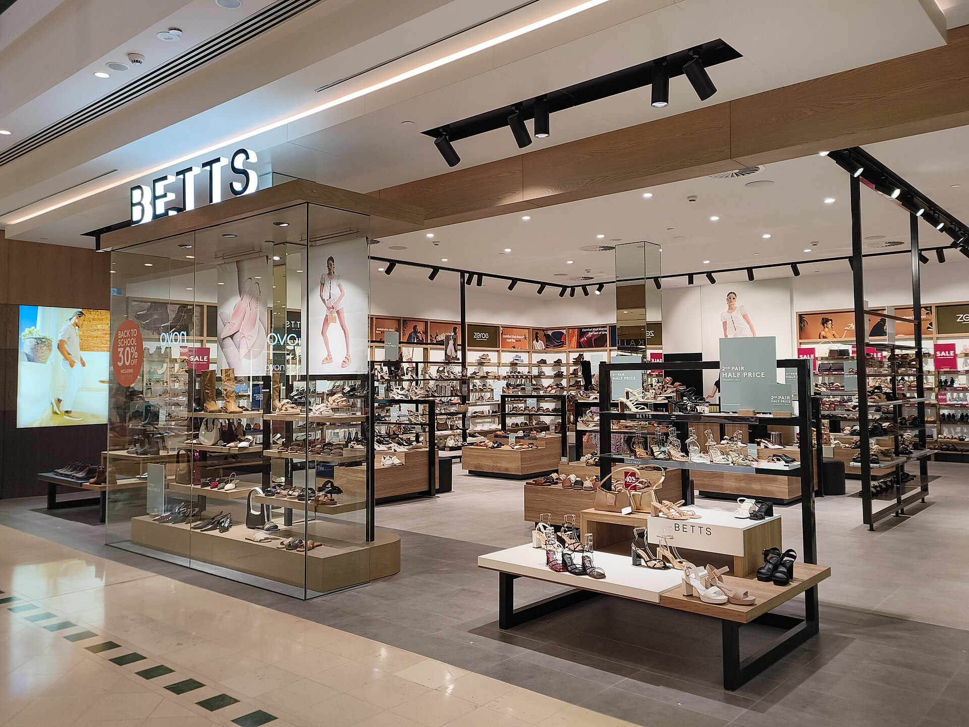 The Betts store at Karrinyup Shopping Centre, Western Australia
