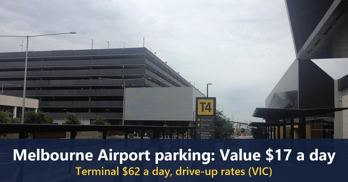 Terminal 4 exterior and car park, Melbourne Airport (2018)