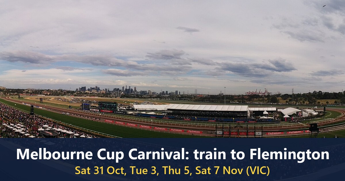 Flemington Racecourse during the 2014 Spring Carnival