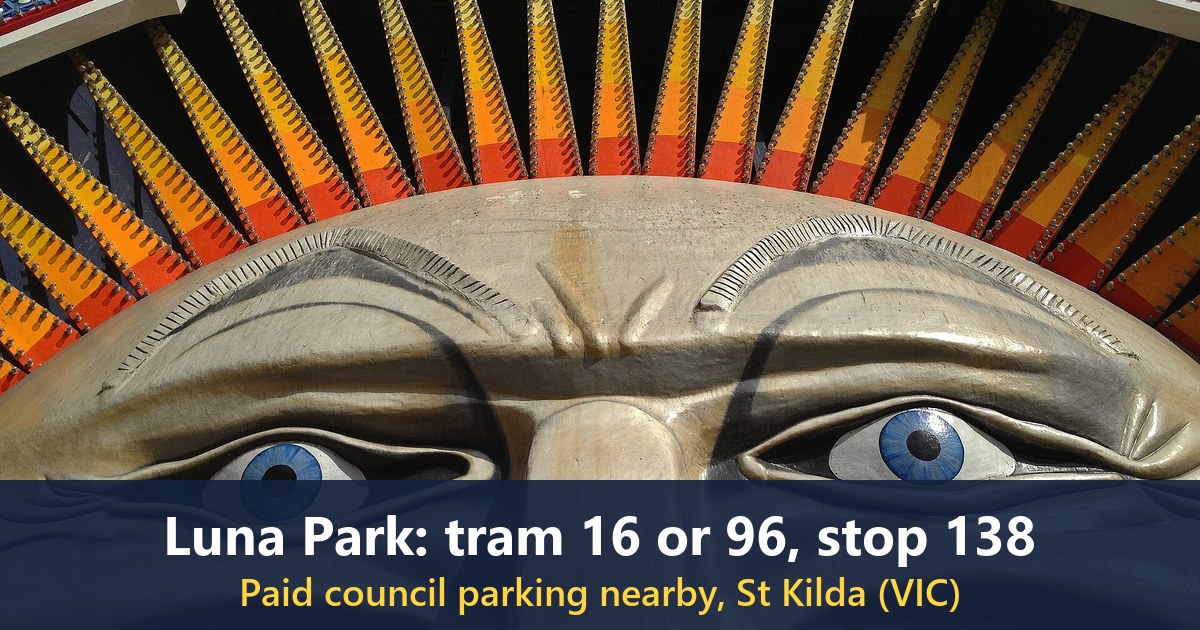 The Luna Park entrance at St Kilda (photographed in 2013)