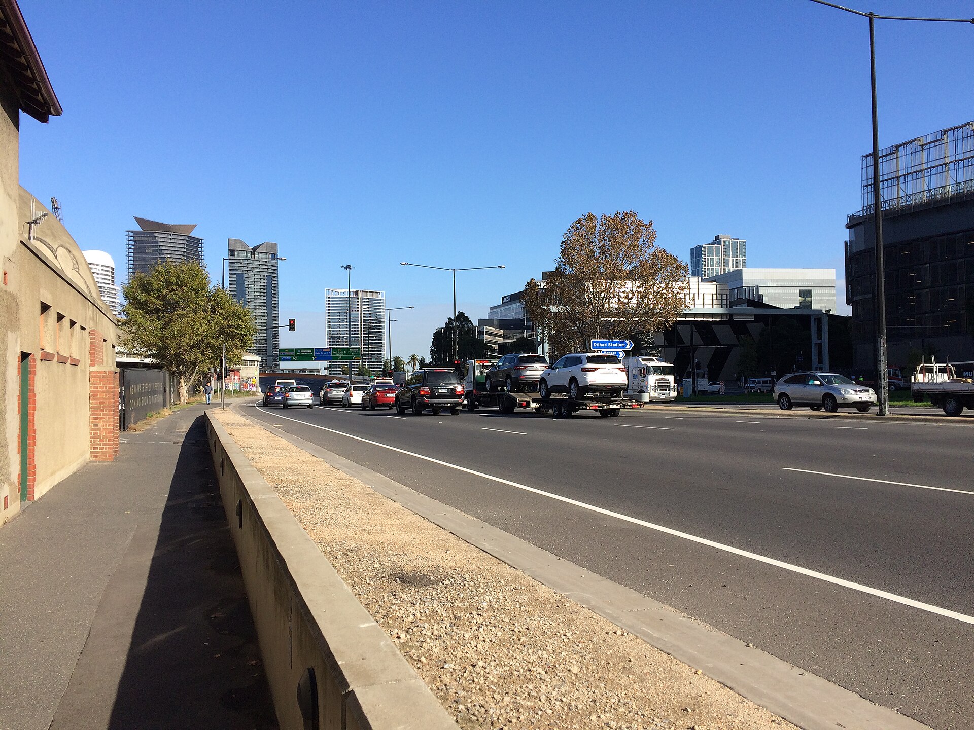 Wurundjeri Way in Docklands