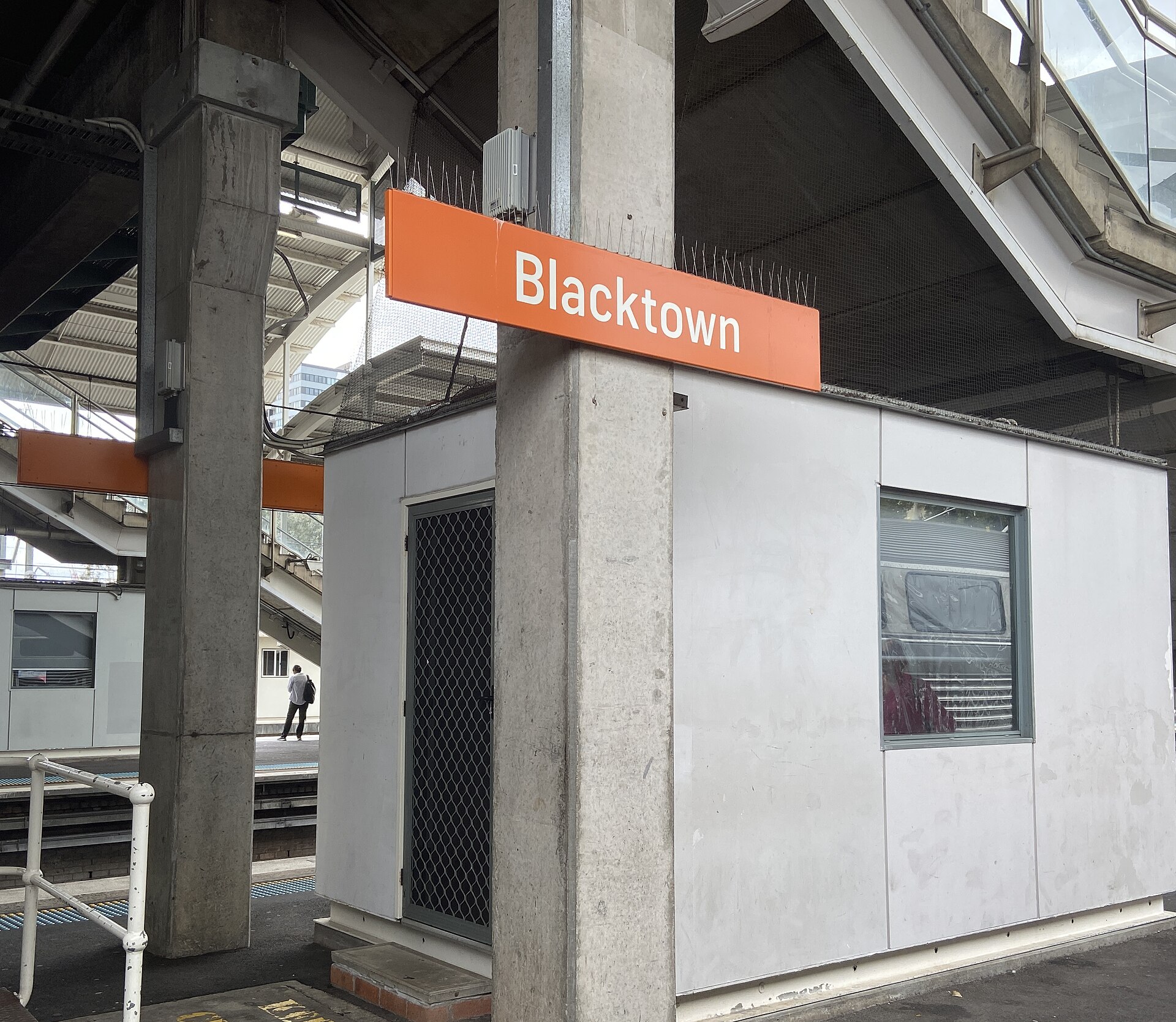 Blacktown railway station exterior