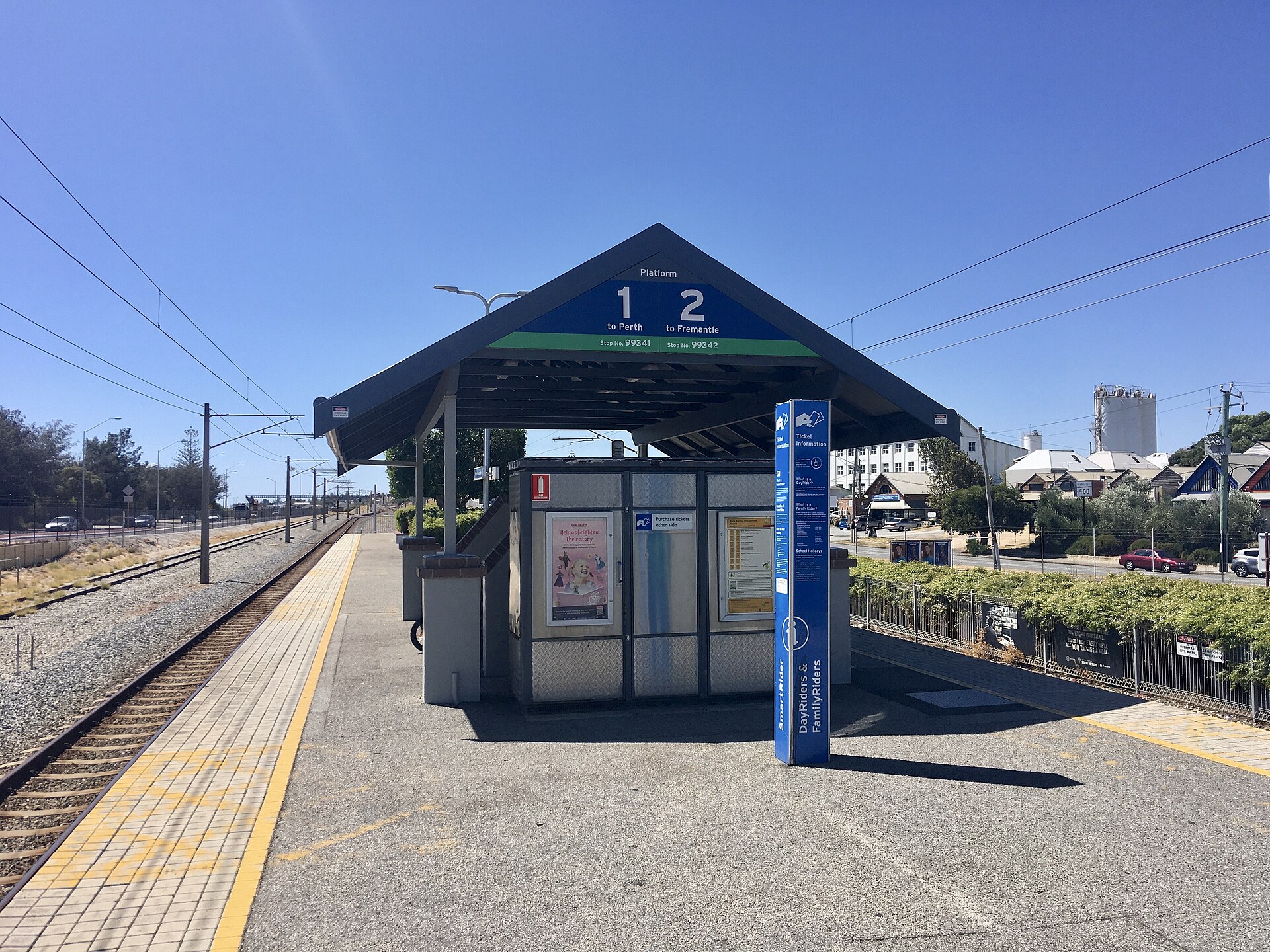 North Fremantle Station, March 2022