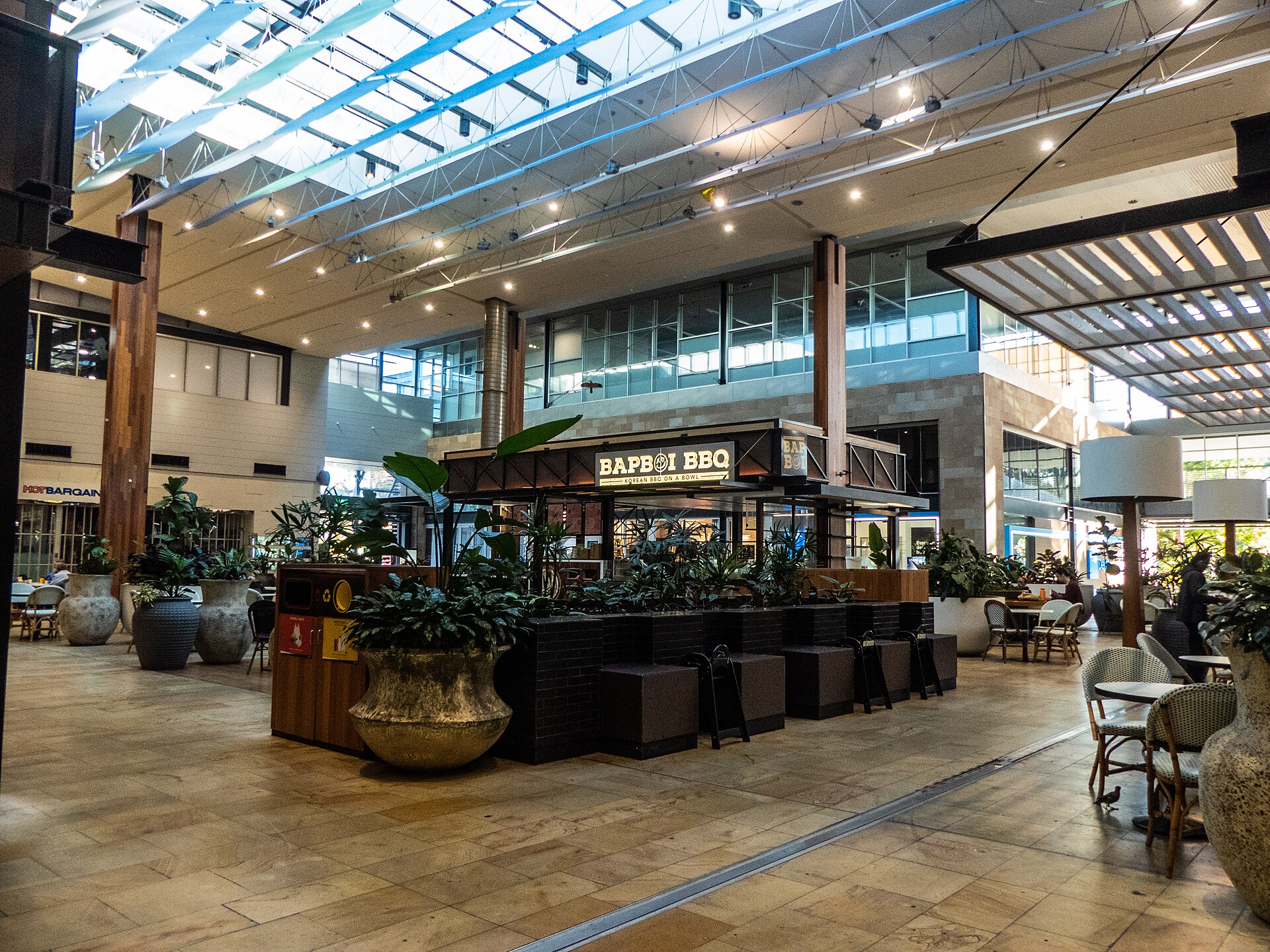 North atrium of Westfield Chermside, Brisbane, photographed in 2024