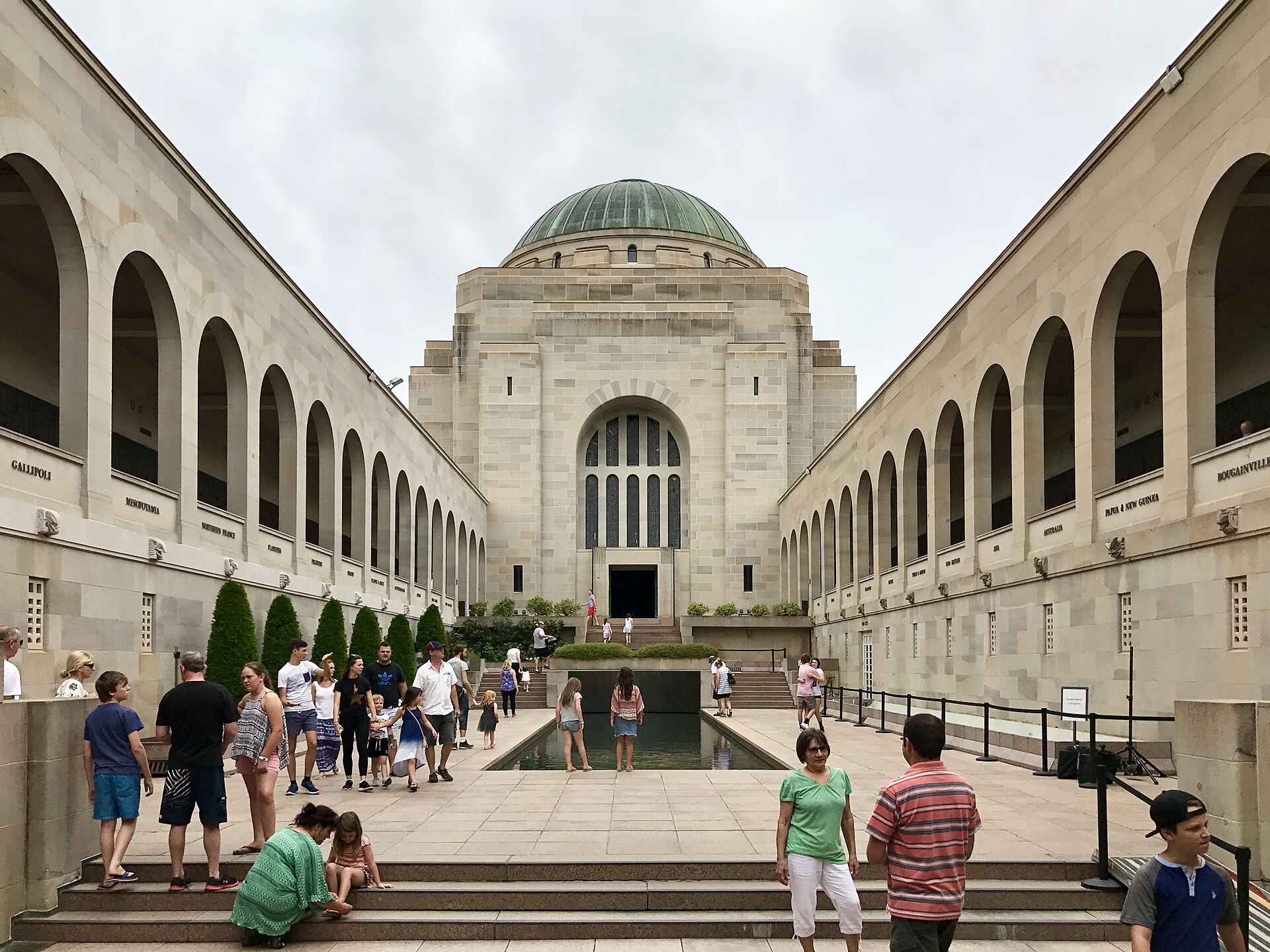 The Australian War Memorial, Canberra, in 2017