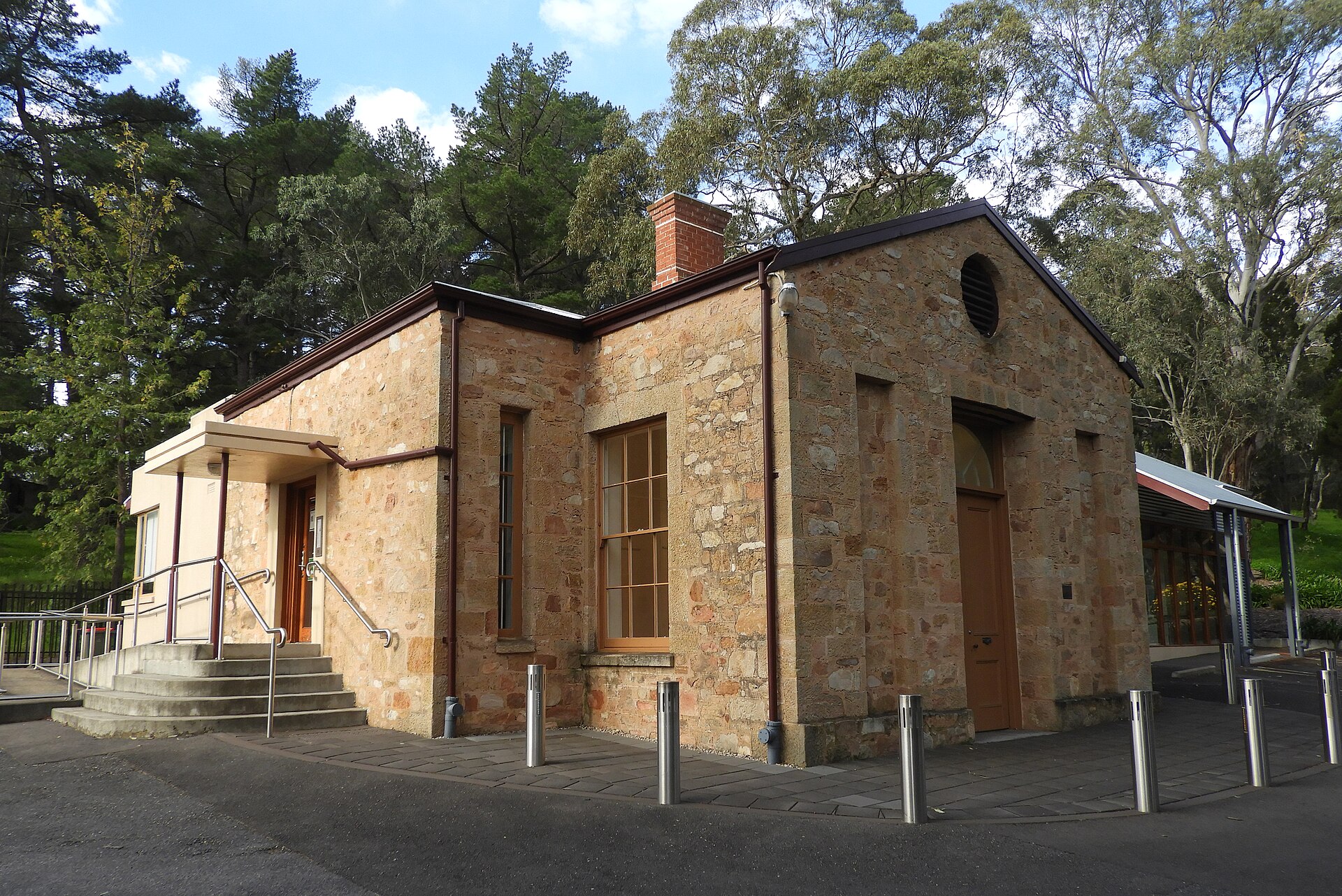 Gallery 1855, a former police station in Tea Tree Gully