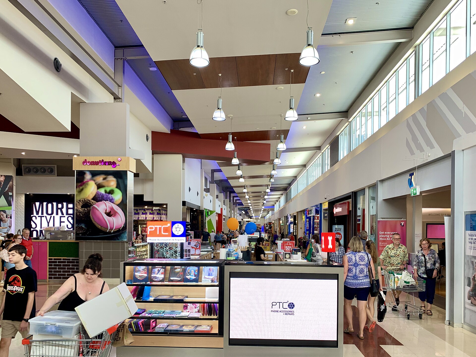 Inside Riverlink Shopping Centre, North Ipswich, Queensland