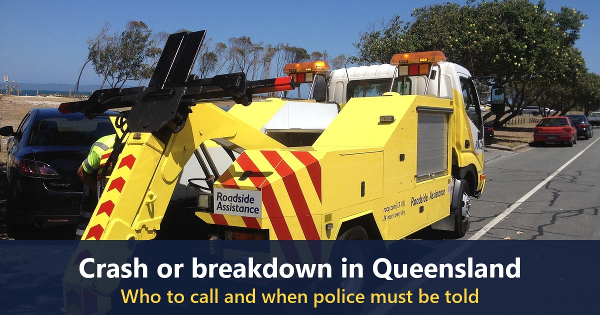 An RACQ Roadside Assistance vehicle in Queensland (photographed in 2013)
