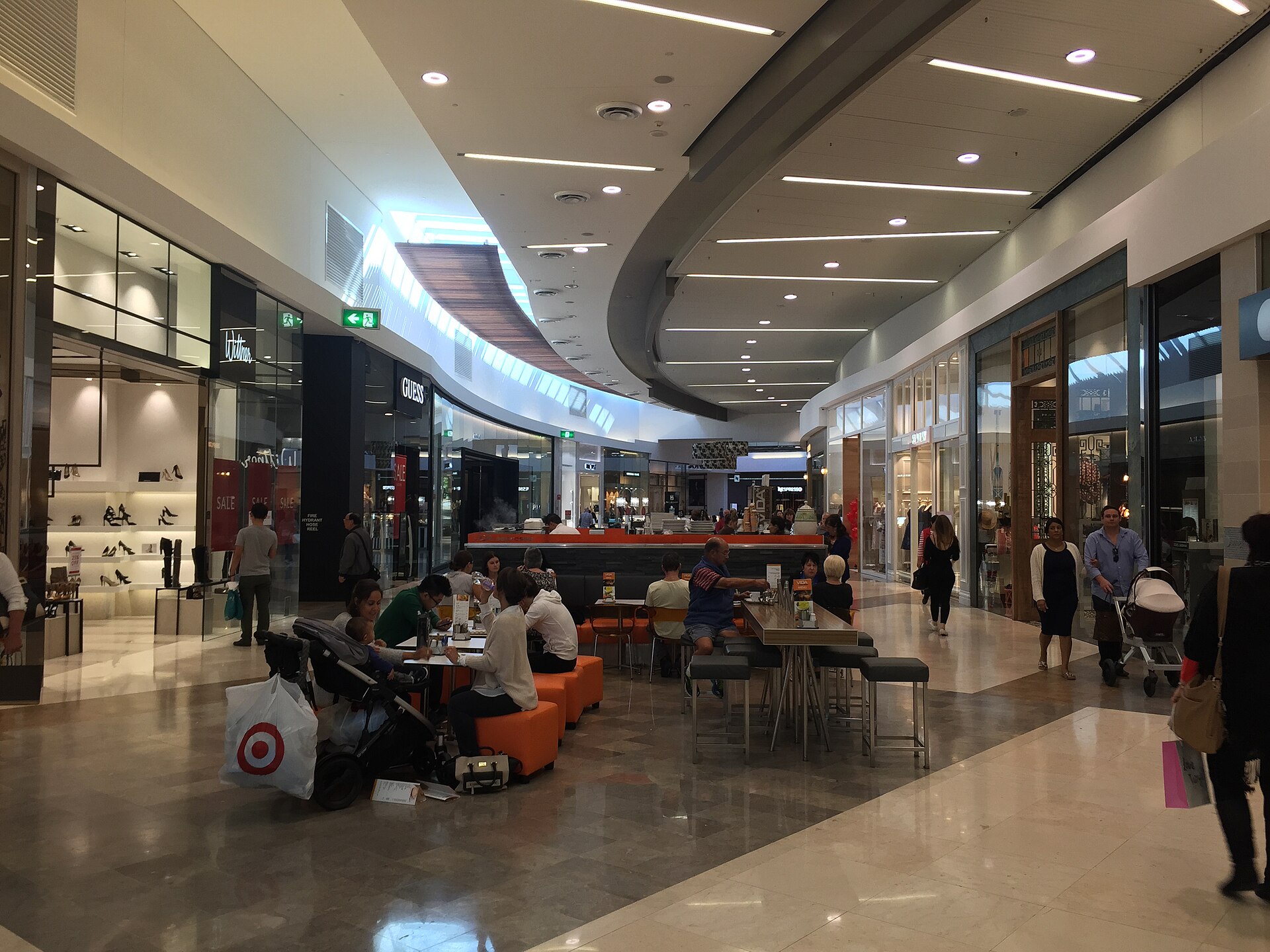 Robina Town Centre, photographed in 2015