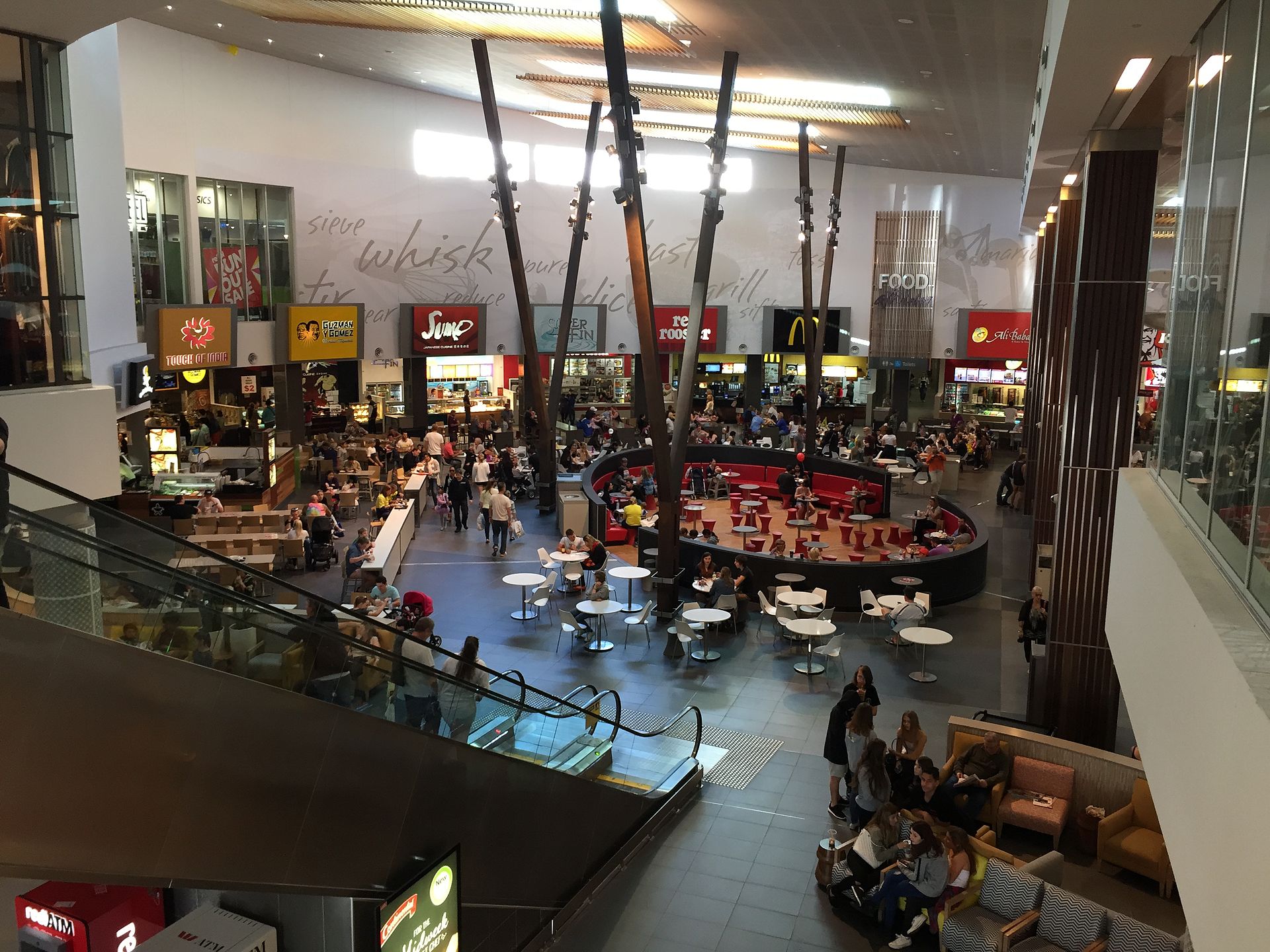 Robina Town Centre, photographed in 2015