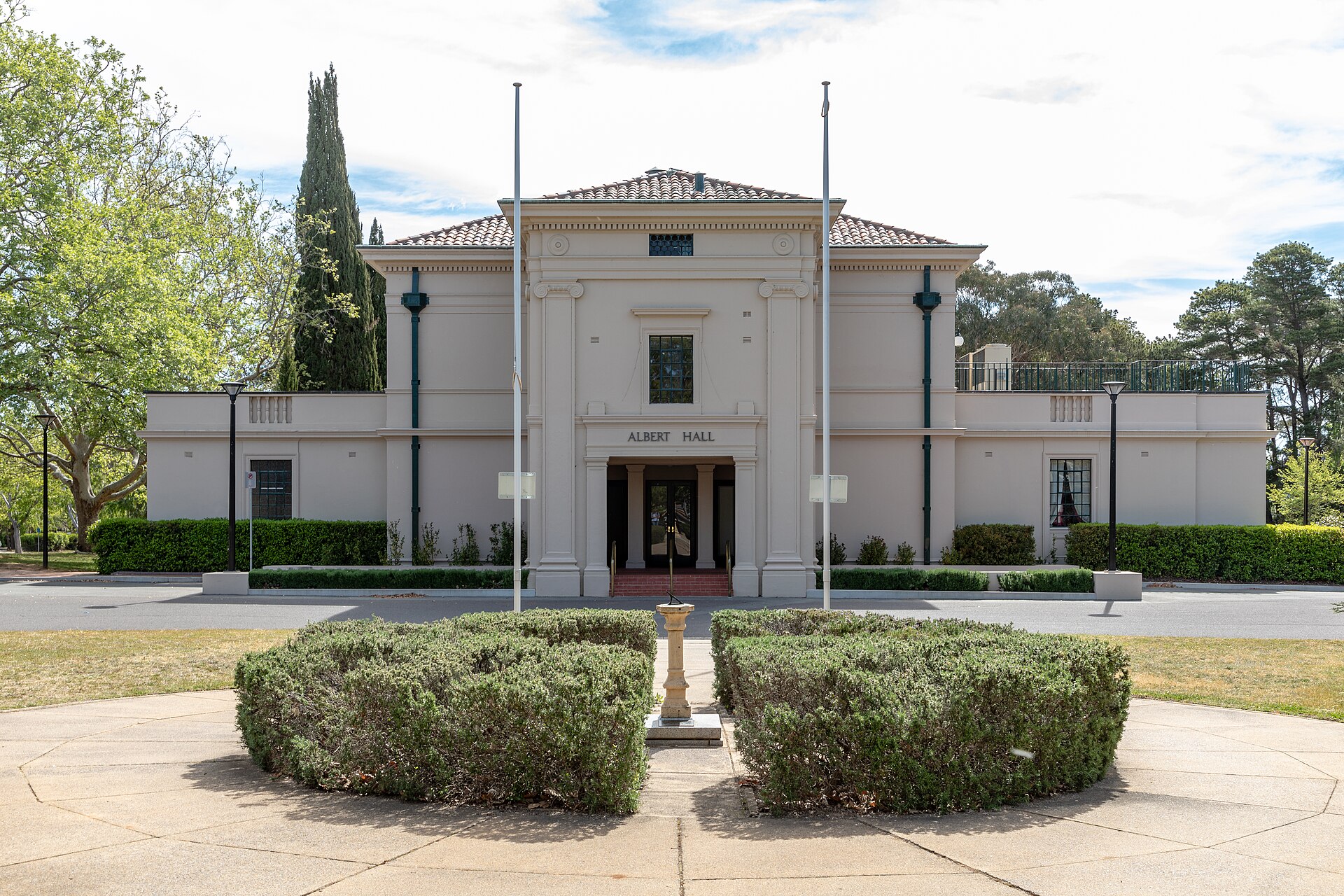 Albert Hall, Canberra, photographed in 2019