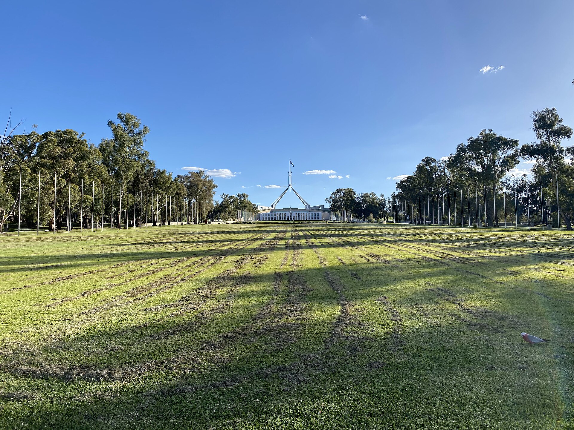 Federation Mall in Canberra Central, photographed in 2023