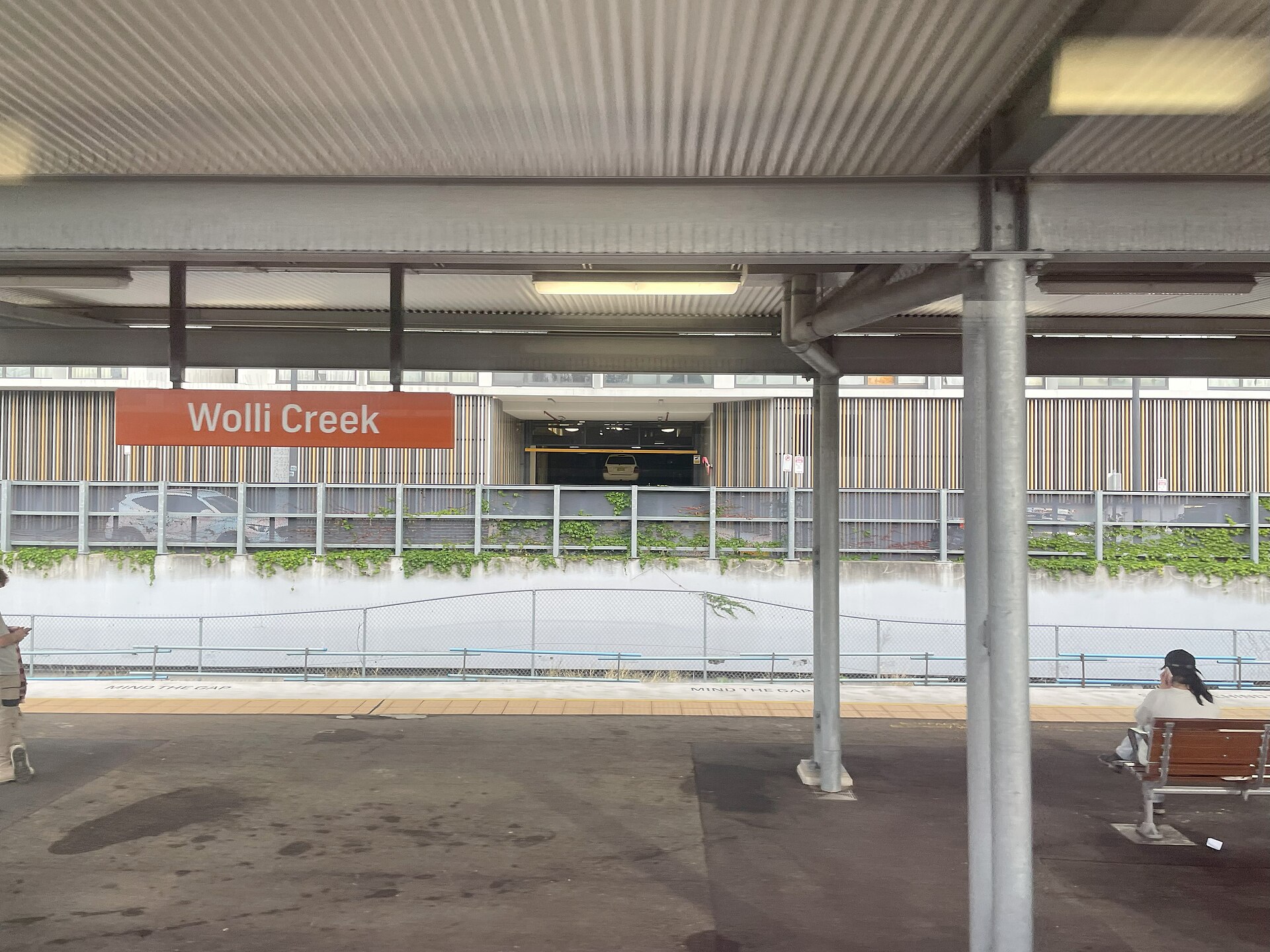 Wolli Creek railway station in October 2024