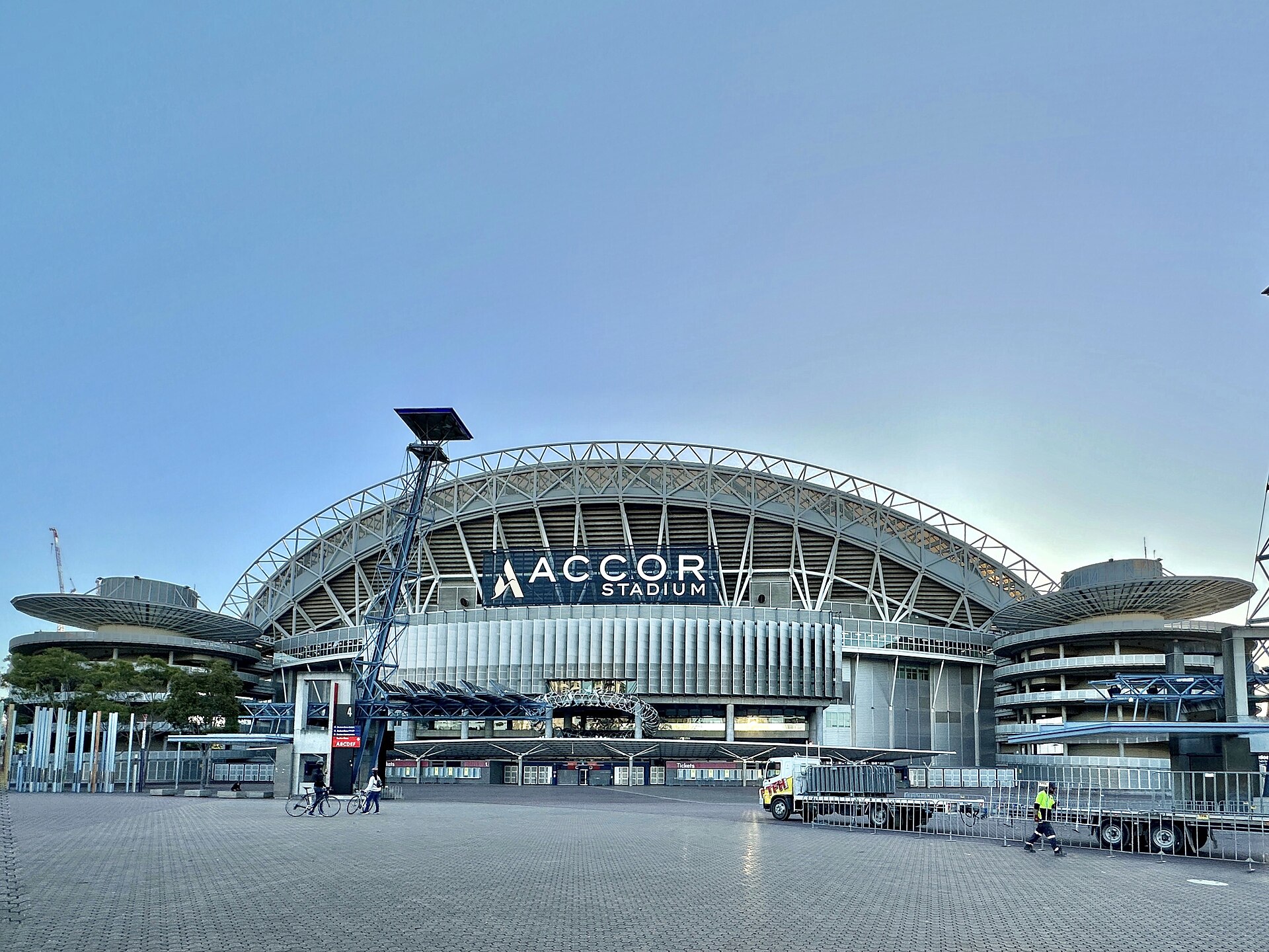 Accor Stadium at Sydney Olympic Park in May 2023