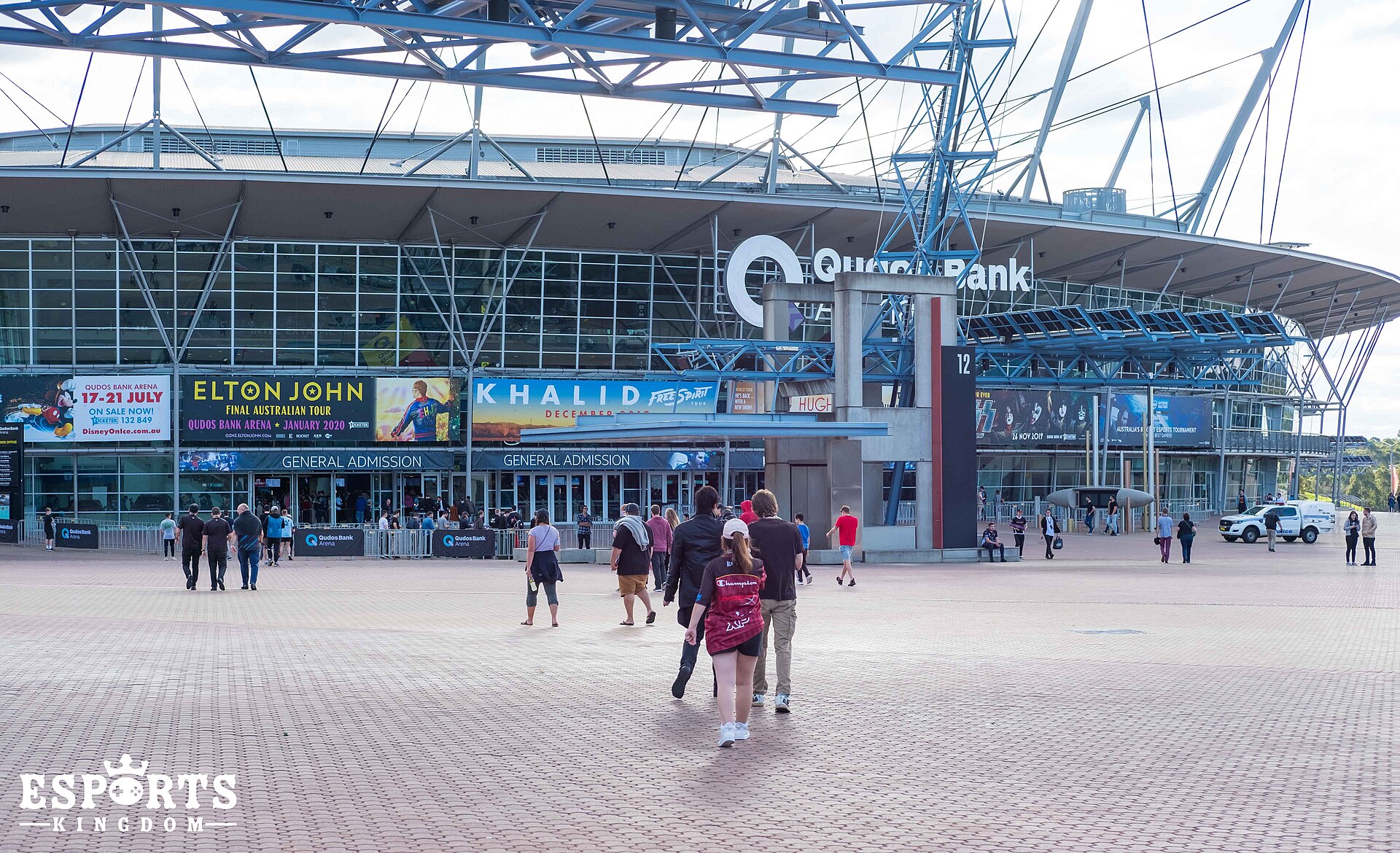 Qudos Bank Arena, now Afterpay Arena, in 2019