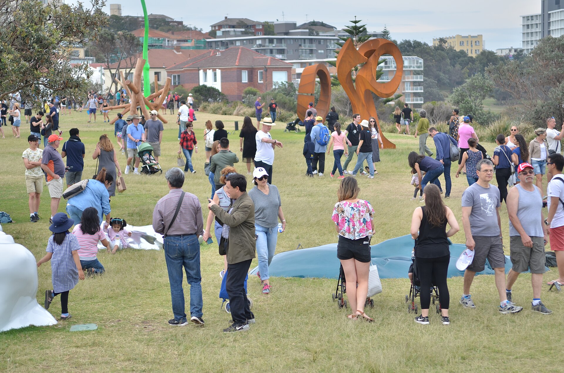 Sculpture by the Sea at Bondi in October 2017