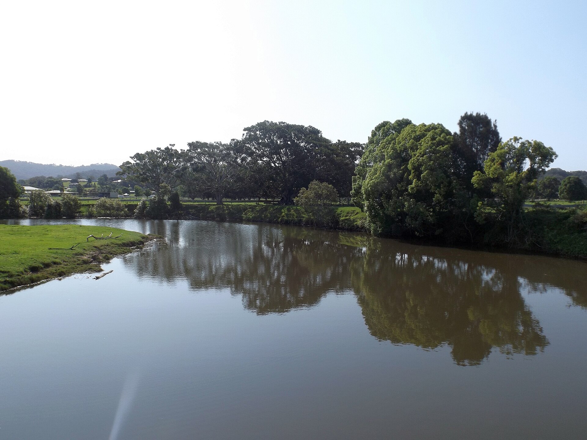 Tallebudgera Creek upstream at Coplicks Lane, Tallebudgera (not at the car park)