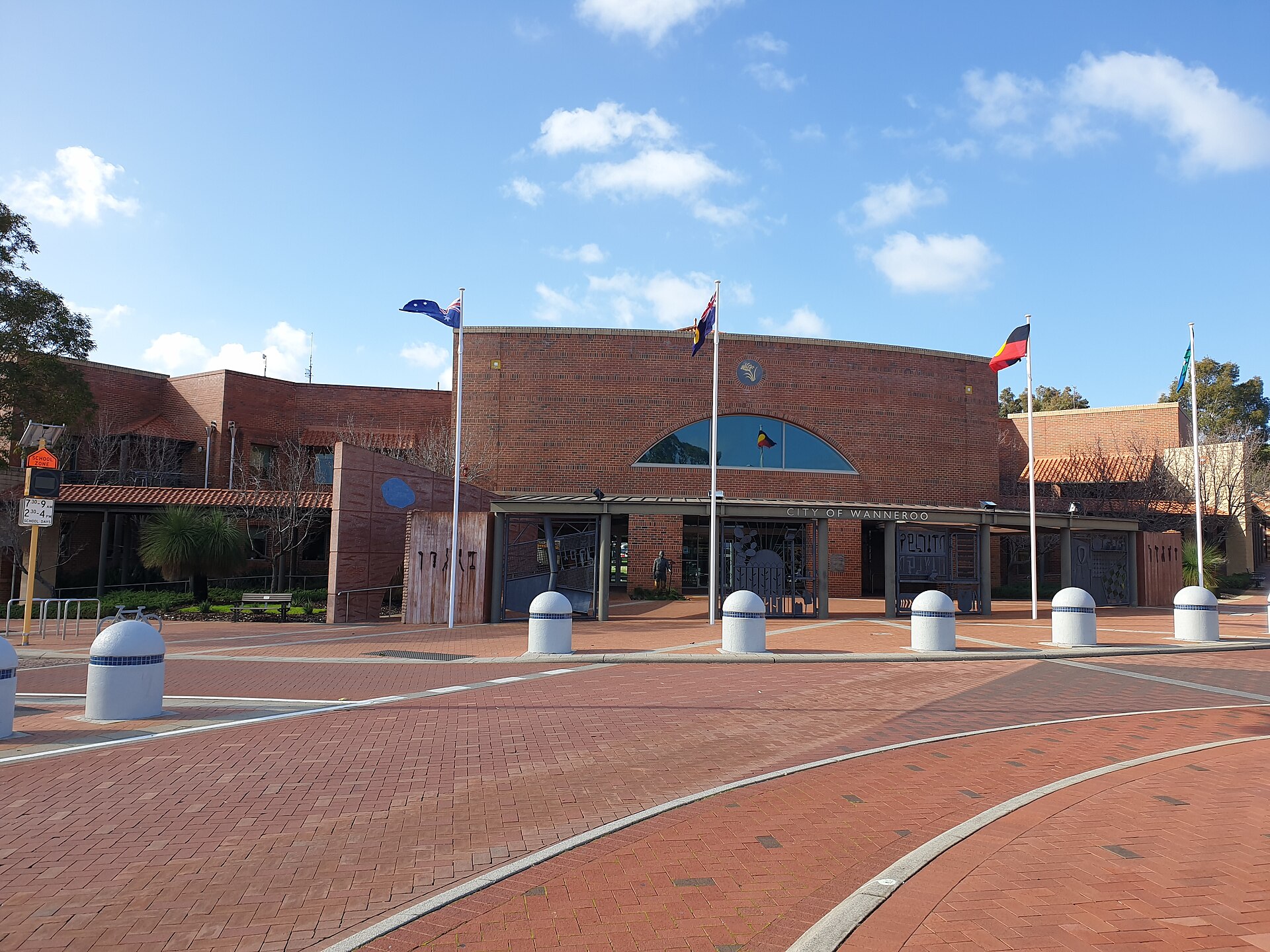 The City of Wanneroo offices on Dundebar Road in Wanneroo, Western Australia