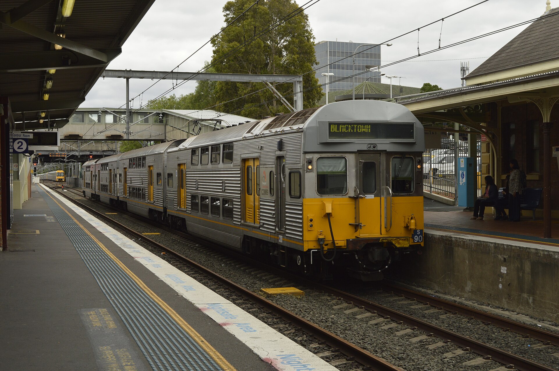 Sydney Trains S set at Liverpool