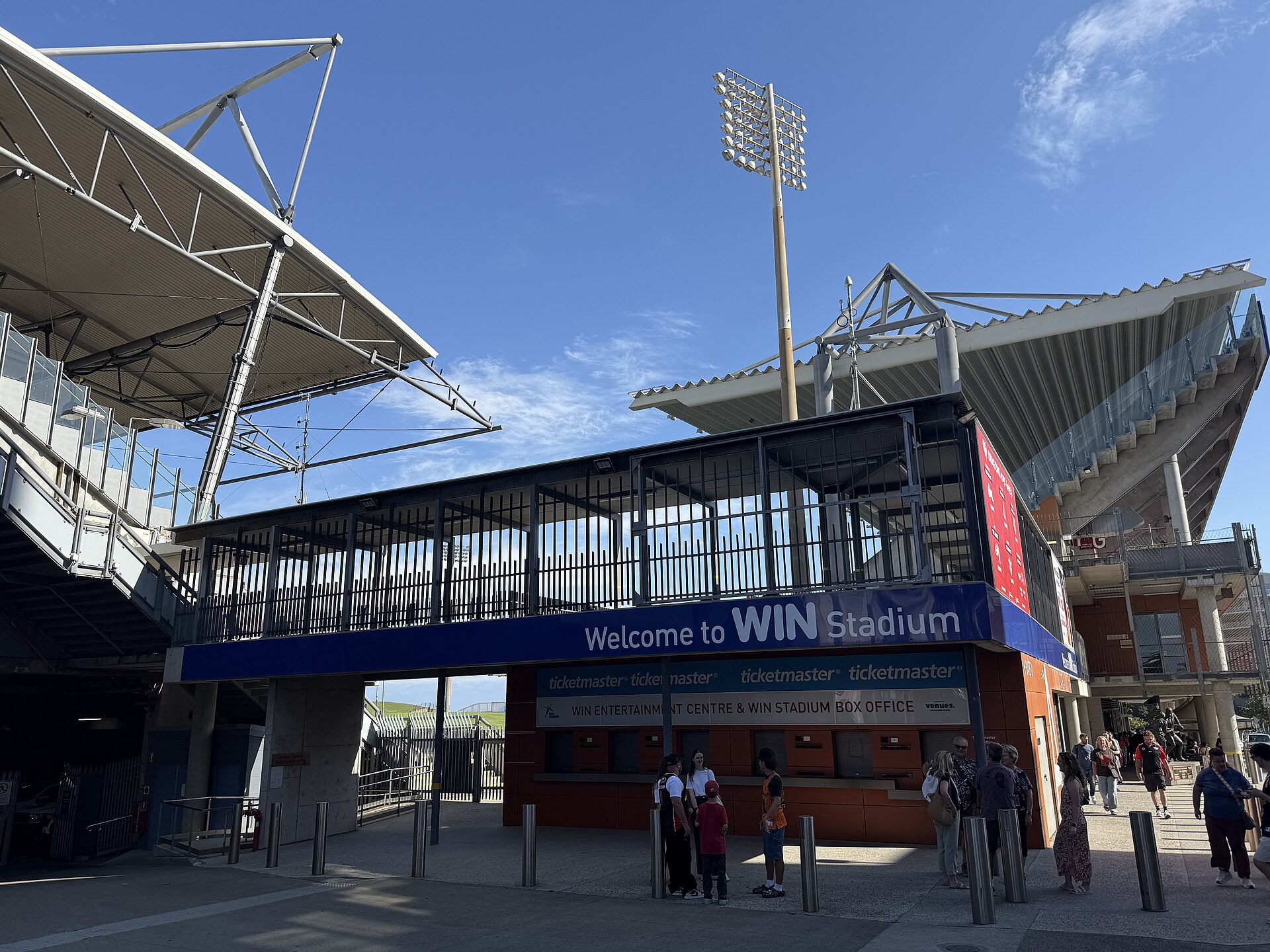 WIN Stadium in Wollongong, December 2025