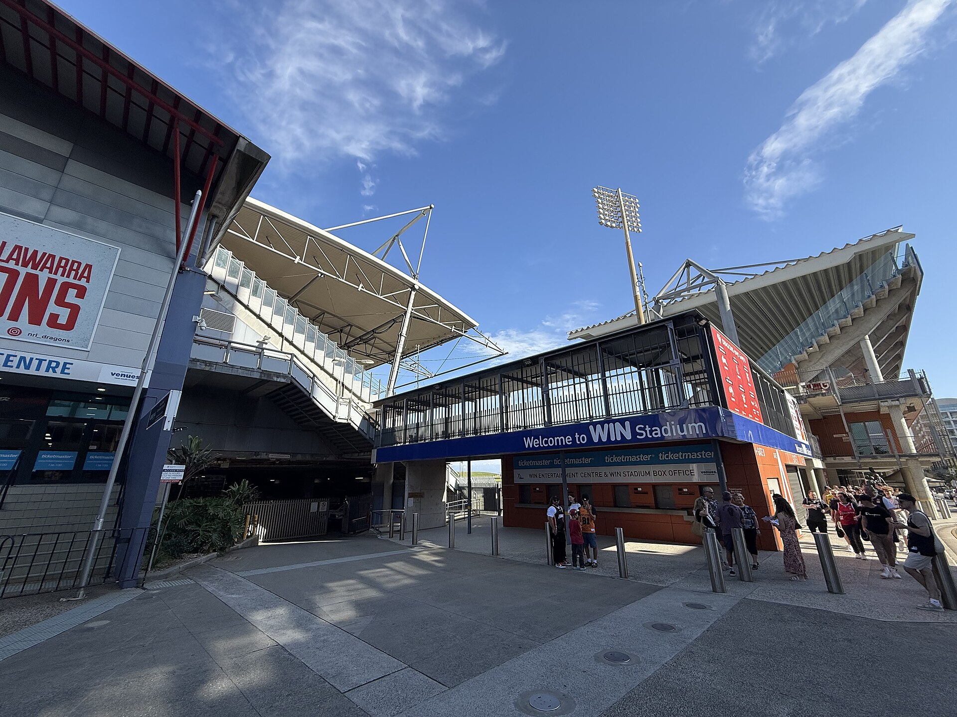 WIN Stadium in Wollongong, December 2025